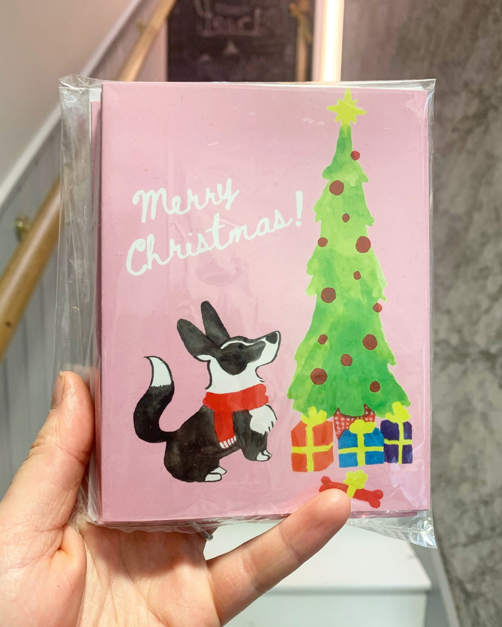 Crumble Christmas Card